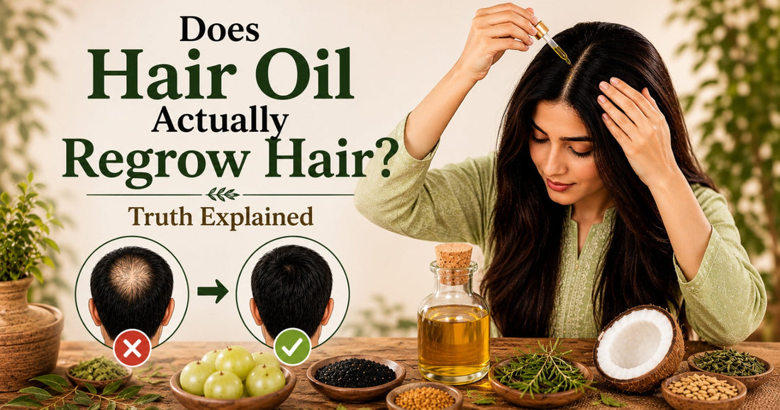 Does Hair Oil Actually Regrow Hair